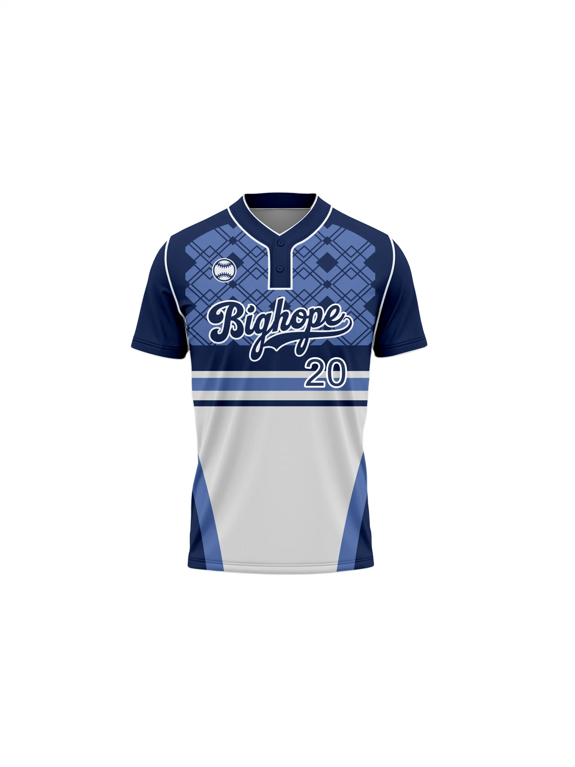 2-Button Baseball Jerseys - Image 4
