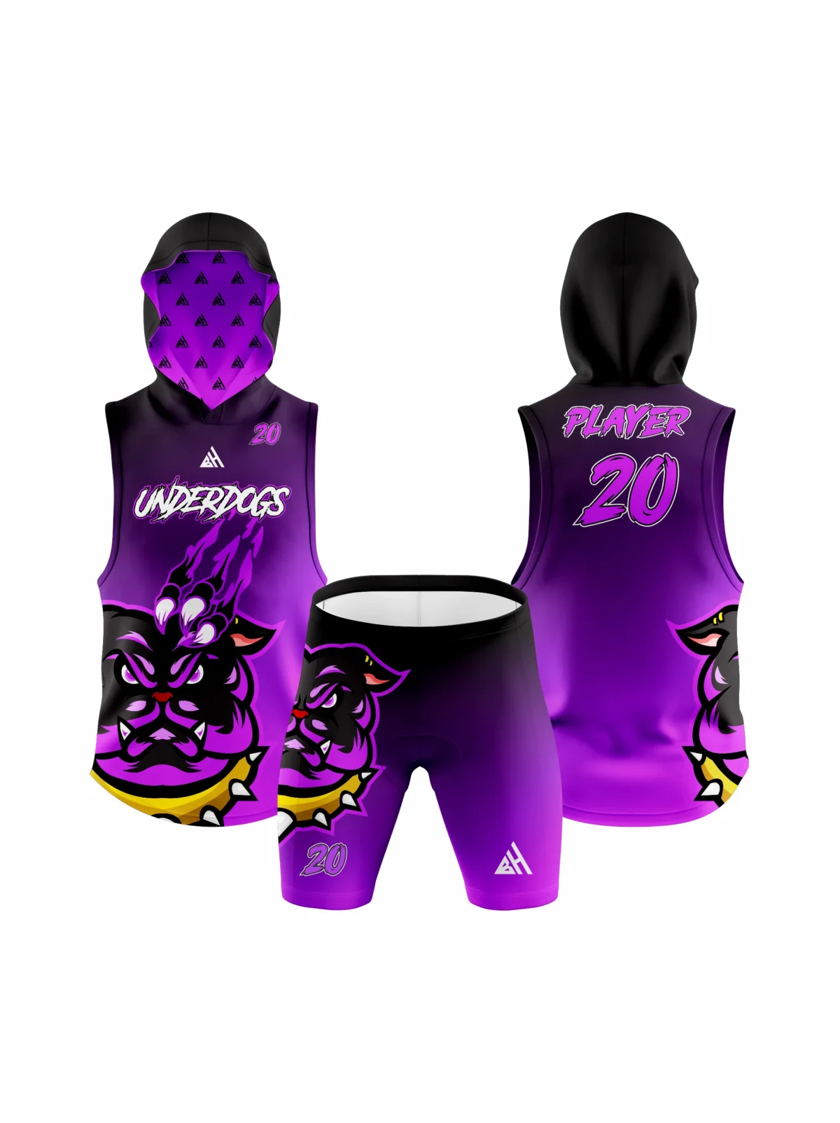 Custom 7v7 Hooded Uniforms